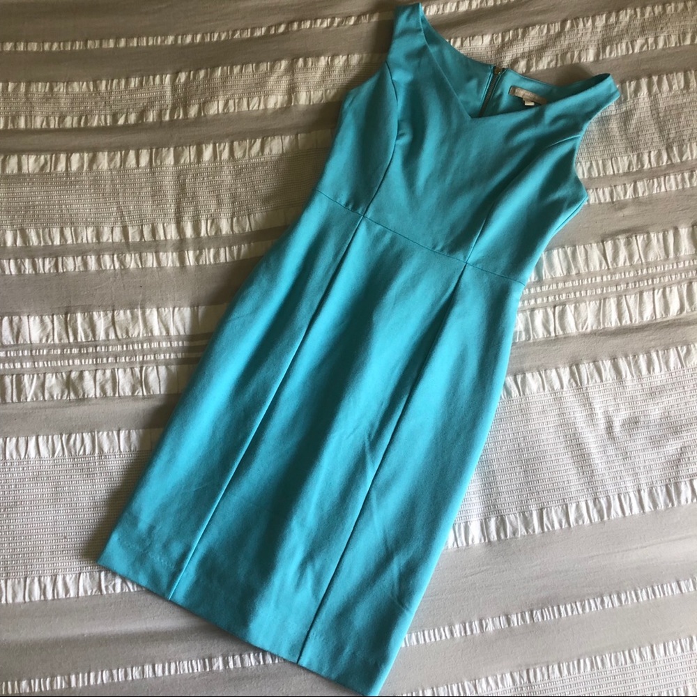 Light Blue Sheath Dress - Banana Republic